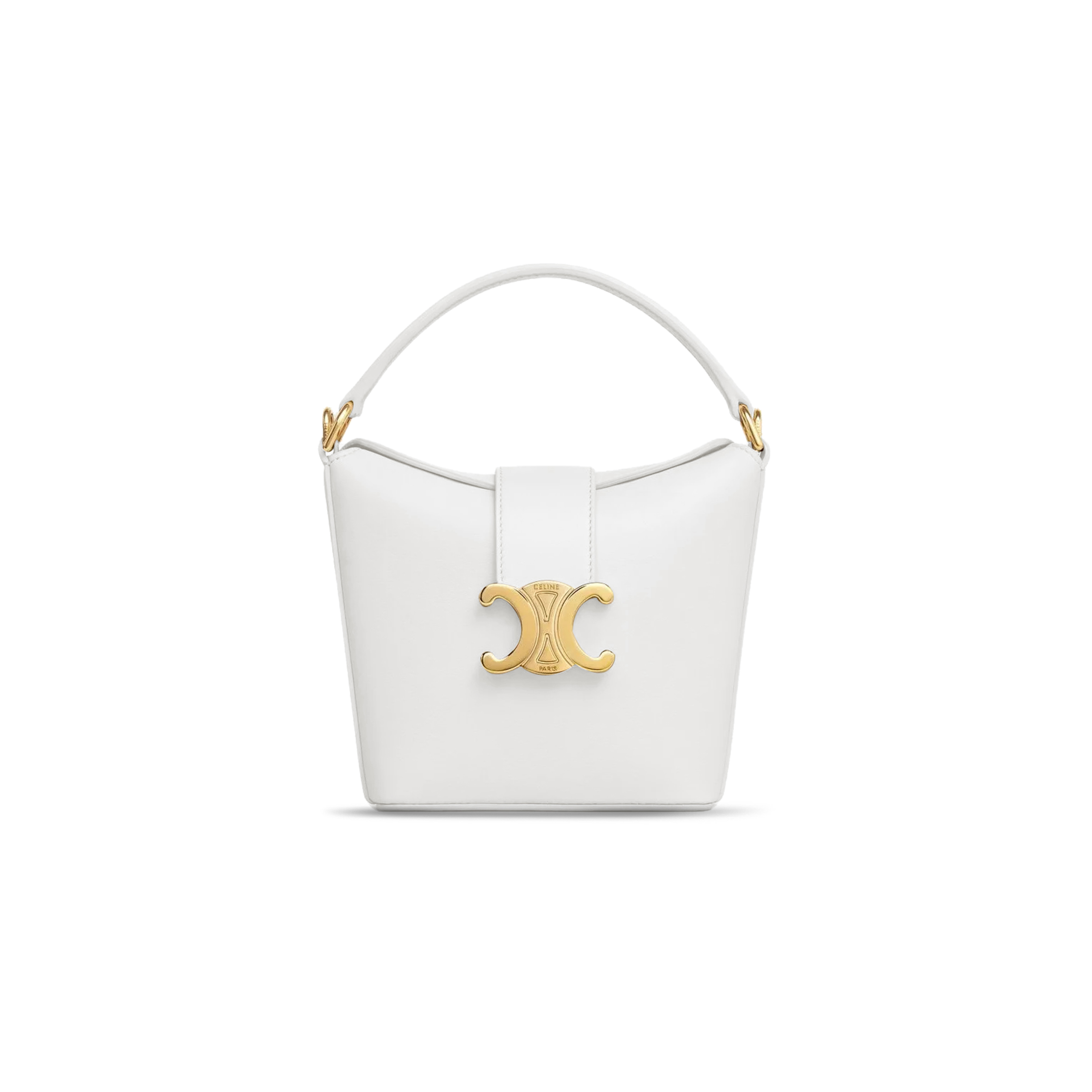 Ce**e triomphe mini bucket 10k943fj9-02lf (13.5*12.5*5cm)